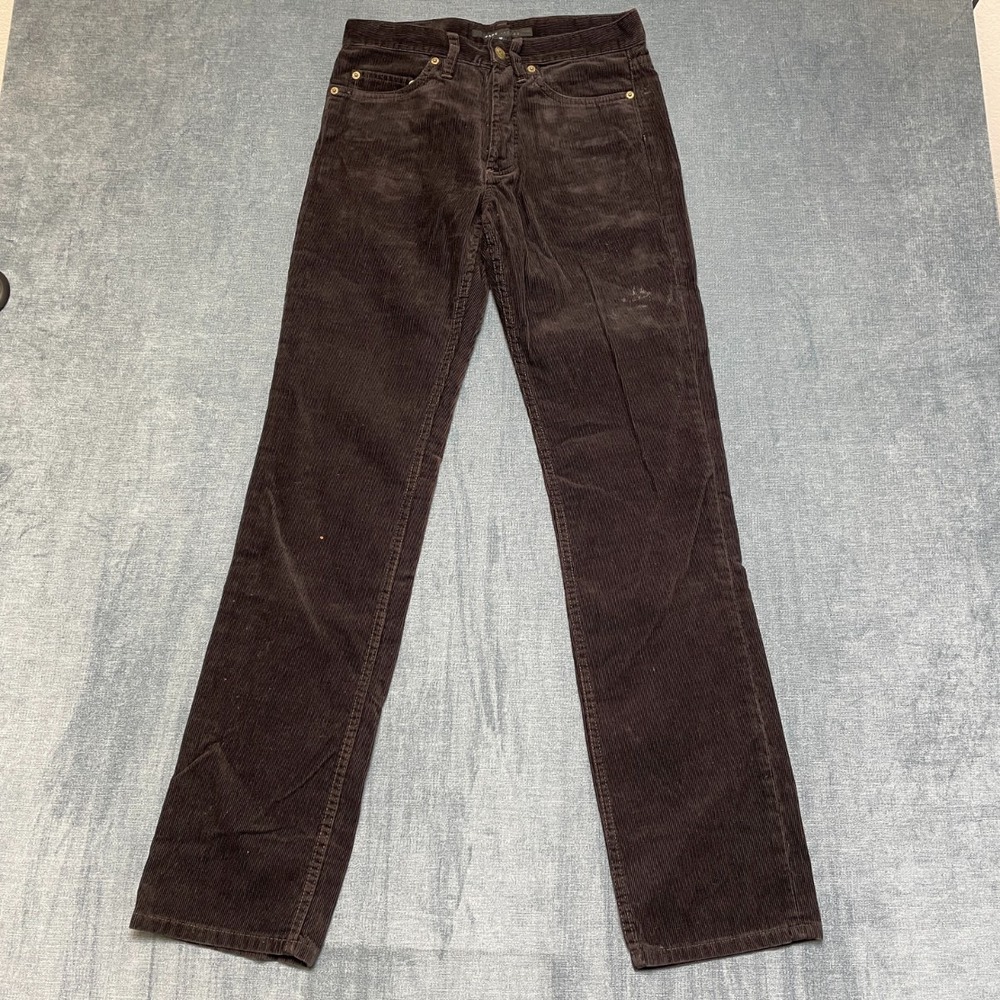 Marc Jacobs Corduroy Pants Womens 28x34 Brown Straight Leg Comfort Casual Wear